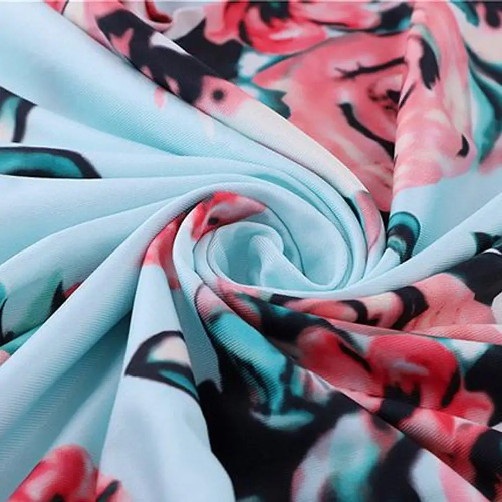 Girls Maxi Dress Kids Pleated Floral Printed Casual T-Shirt 3/4 Sleeve Summer Long Holiday Dress with Pocket for Girls 2-8T D45