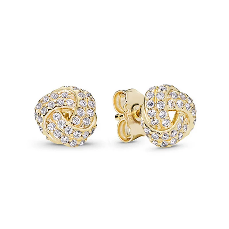 Gold Boosbiy роскошные женские серьги-гвоздики с Микки и Минни из мультфильма Элегантные Изящные серьги Новинка/ювелирные изделия брендовые серьги - Окраска металла: Gold