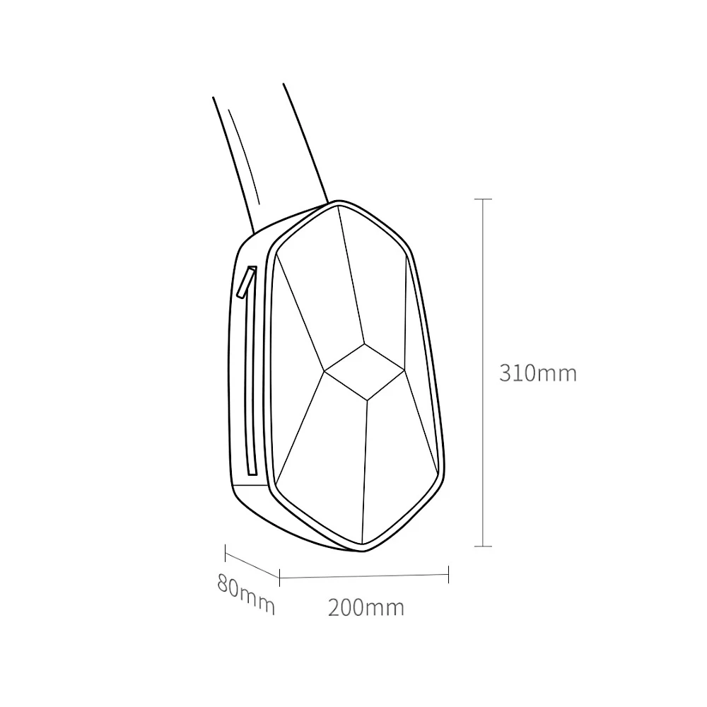 Xiaomi BEABORN нагрудный рюкзак из искусственной кожи, водонепроницаемый рюкзак для отдыха, спортивная Наплечная Сумка для мужчин и женщин, для путешествий на открытом воздухе, туризма