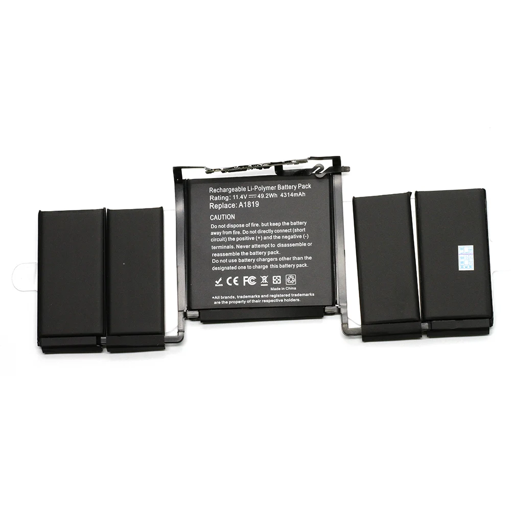 ApexWay A1819 11,4 V 4314mAh Аккумулятор для ноутбука Apple MacBook Pro 13 ''A1706( лет