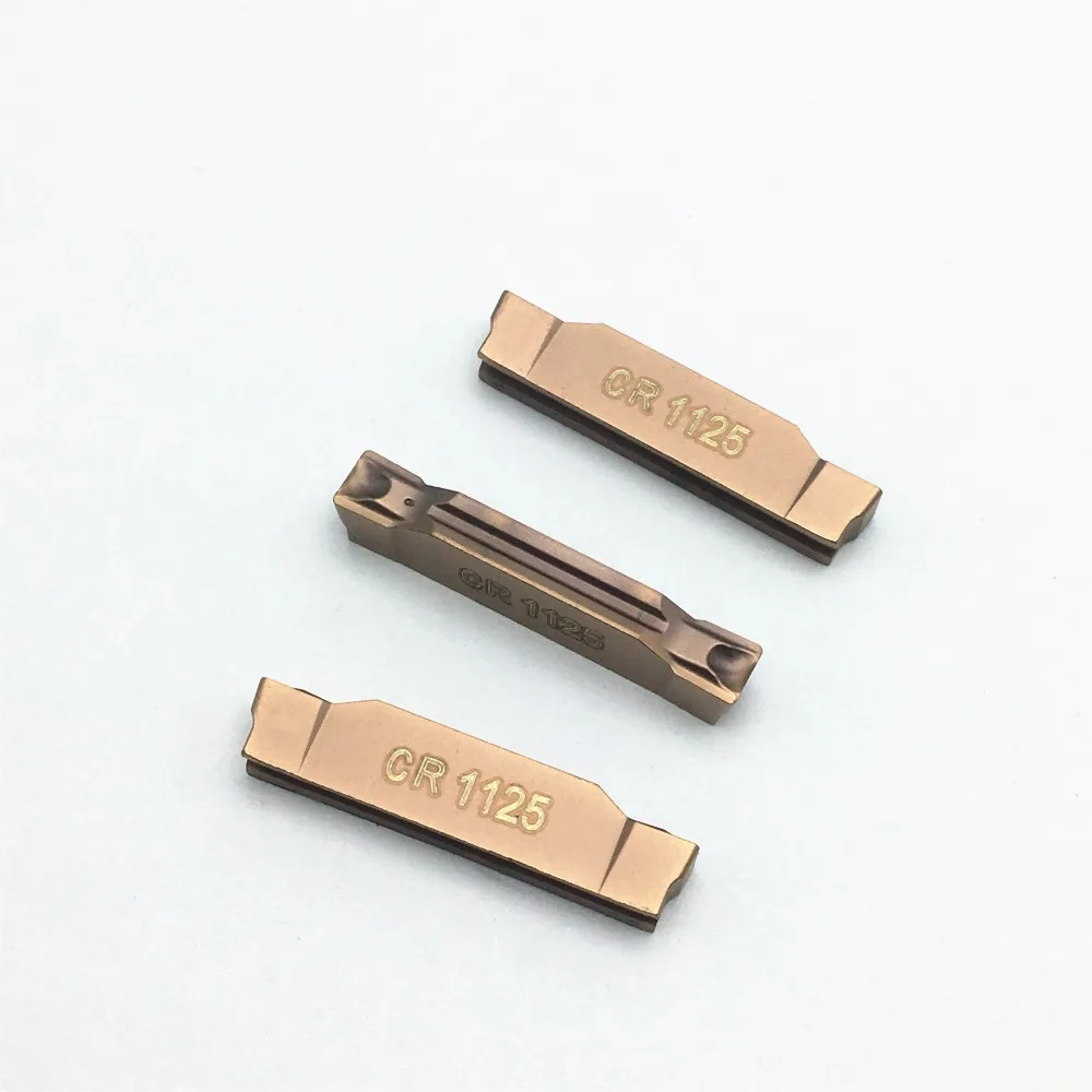 20pcs Carbide Insert N123G2 0400 0004 CR 1125 Milling Turning Tool CNC Cutting Tool Notch Cutting N123G2 0400 0004 CR1125