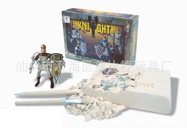 Детские игрушки для игры в шахтерские игры, игрушка динозавра в самурае с оружием, четыре-Обучающие, научно-образовательные