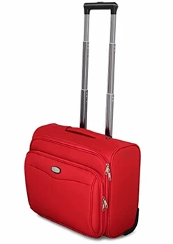 

VALIGIA TROLLEY BAGAGLIO A MANO Pilota Business RYANAIR EASY JET LOW COST (ROSSO)