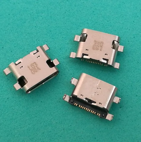 500 шт./лот для zte C2016 W2016 ZMAX Pro Z981 Замена Тип C micro usb зарядное устройство разъем