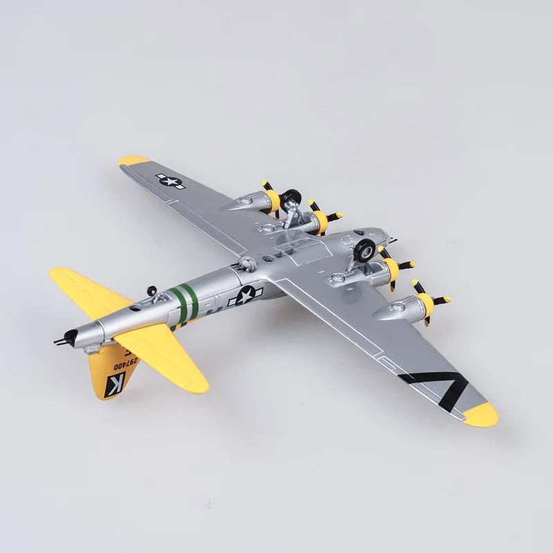 1/144 весы блоки 2-ой мировой войны, второй мировой войны военный самолет классический игрушечные бомбардировщики Boeing B17 Самолет B 17 моделей для детей-поклонников Коллекция подарков