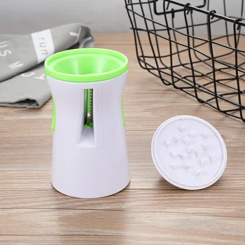 

Spiral Funnel Vegetable Grater Stainless Steel Carrot Cucumber Slicer Chopper Vegetable Spiral Blade Cutter Tool