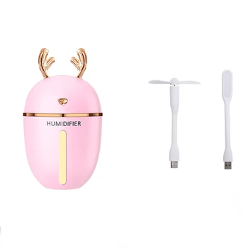 

450Ml Air Humidifier Usb Aroma Essential Oil Diffuser For Home Office Aromatherapy Humidificador Difusor With Nightlight Lamp Pi