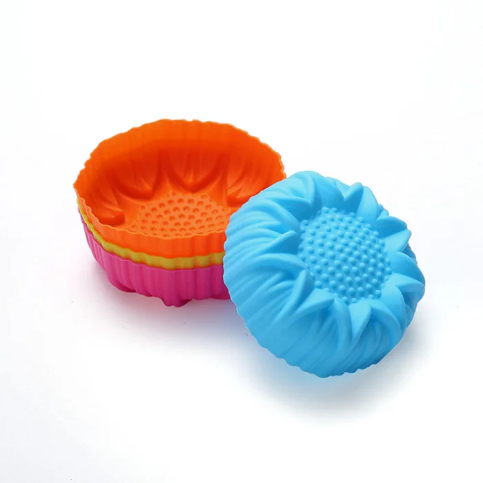 Reusable Non-stick Mini Silicone Baking Cups Muffin Cups Mini Cupcake Liners Chocolate Holders JS23