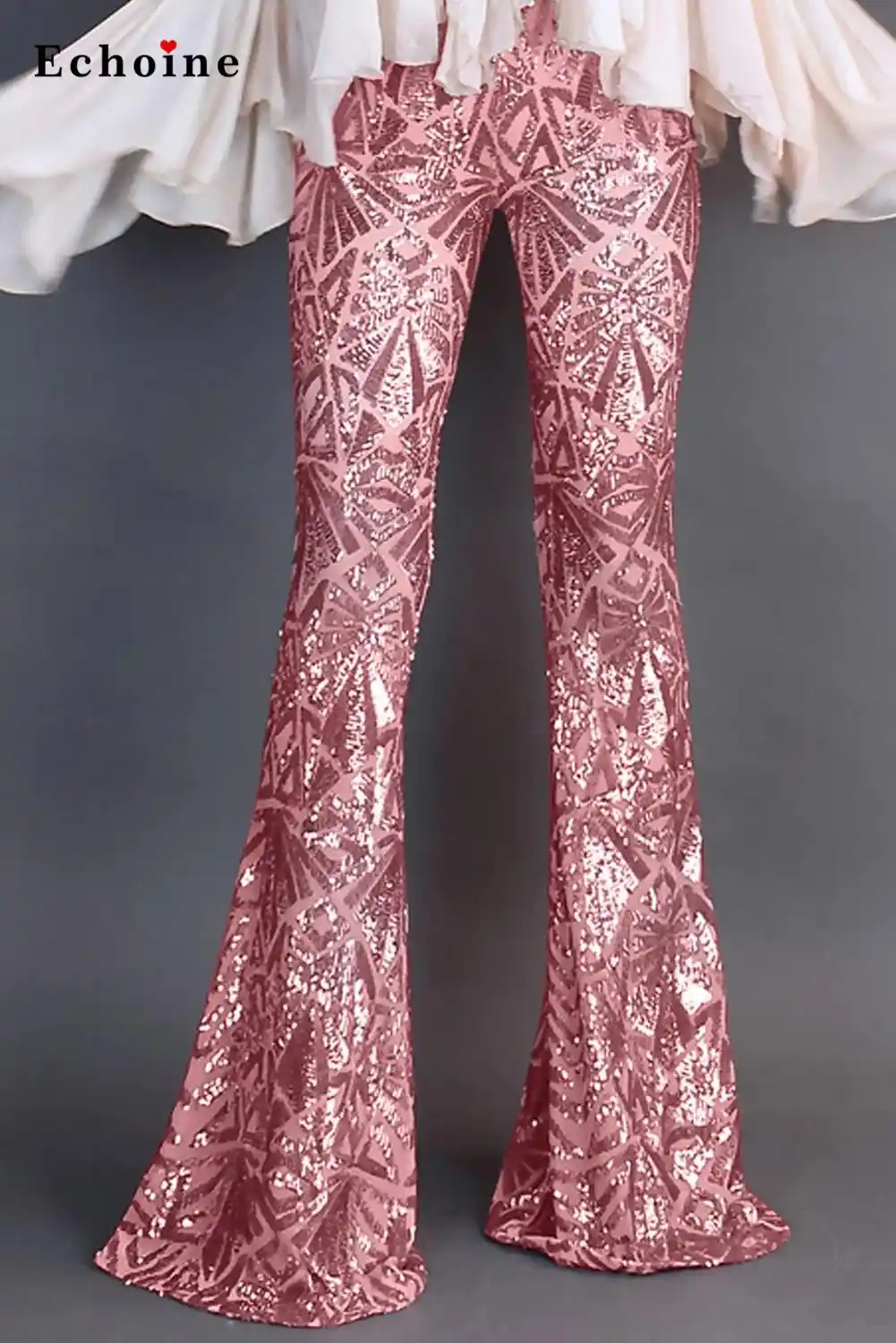 sequin bell bottoms plus size