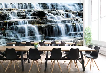 

[Self-Adhesive] 3D Waterfall 24065 Wall Paper mural Wall Print Decal Wall Murals
