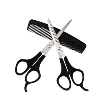 

3 Pcs/set Stainless Steel Hair Scissors Cutting Shears Salon Professional Barber Hair Cutting Thinning Shears Hair Styling Tool