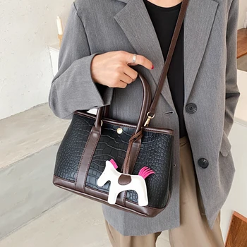 

Vintage Quality PU Leather Handbags Women Crossbody Bags 2020 Fashion Casual Totes Ladies Shoulder Messenger Bags Female Purse