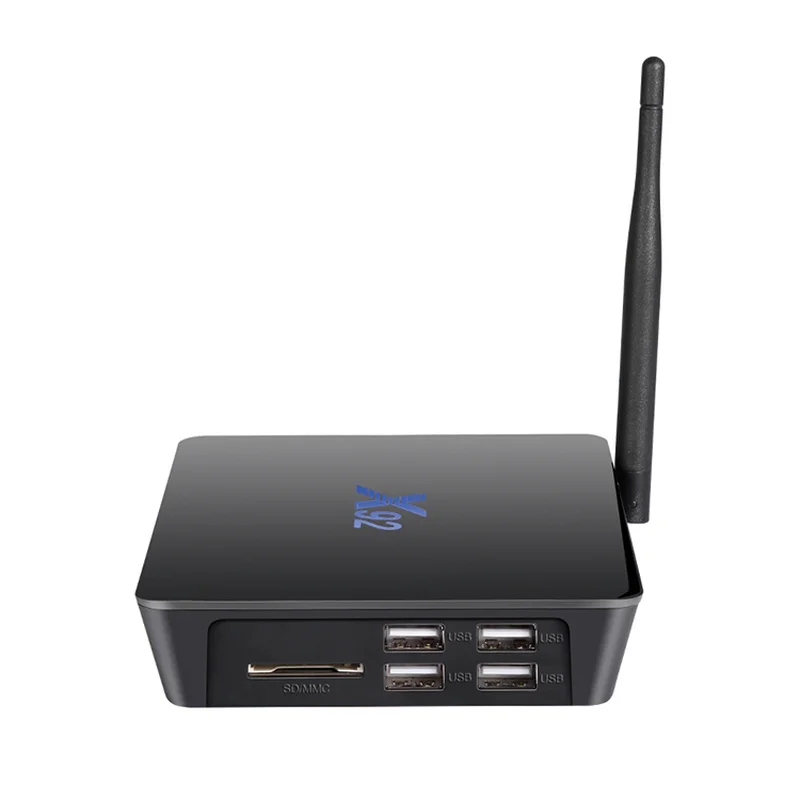 ILEPO X92 Android 7,1 Smart tv Box Amlogic S912 Восьмиядерный 3 ГБ 32 ГБ 64 бит 4 к H.265 60fps 2,4/5 ГГц WiFi телевизионная коробка с bluetooth США