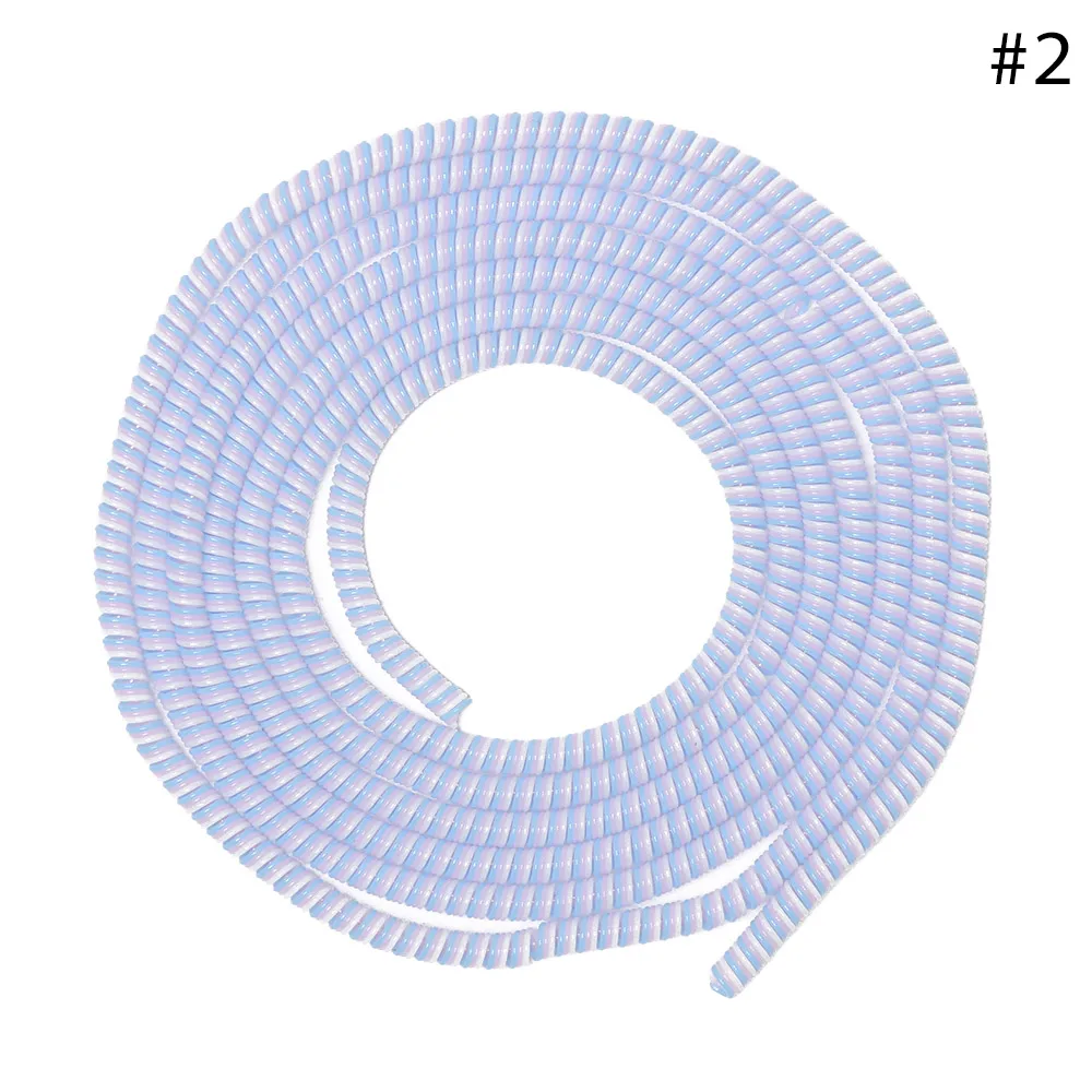 1 шт. 1,4 м usb зарядный кабель для передачи данных протектор провода шнур защита изоляция для кабеля намотки Органайзер потребительские электронные аксессуары - Цвет: 02