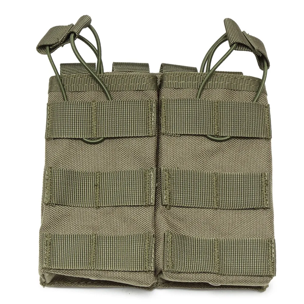 Тактические одиночные/двойные/тройные Molle сумки для журналов военный армейский жилет аксессуары сумка с открытым верхом картриджный мешочек