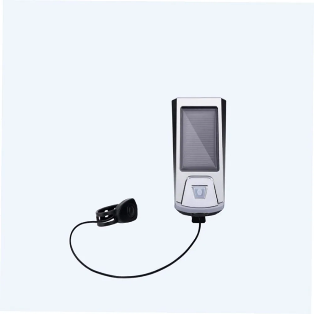 Top LED USB Rechargeable & Solar Bike Light Headlight 300 lumens Solar Energy Light Sensor Bicycle Front Light Horn 3 Top LED USB Rechargeable & Solar Bike Light Headlight 300 lumens Solar Energy Light Sensor Bicycle Front Light Horn 3