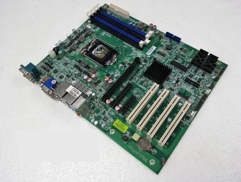 Очень хорошая оригинальная IPC Встроенная плата(R) RUBY-D712VG2AR 4* PCI Промышленная материнская плата с ЦПУ ram VGA 2* LAN 4* COM