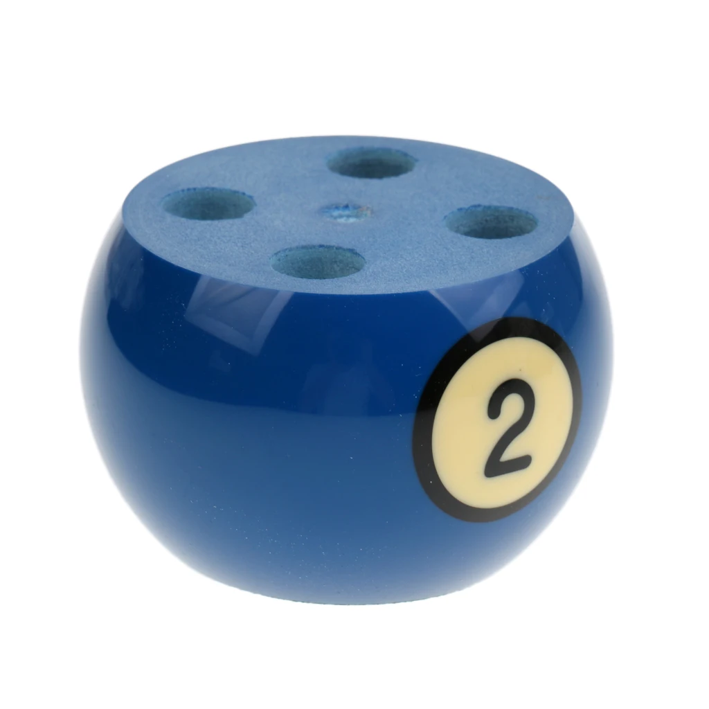 High Quality Resin Billiard Ball Pen Holder Pen Rack Office Supply - Send by Random