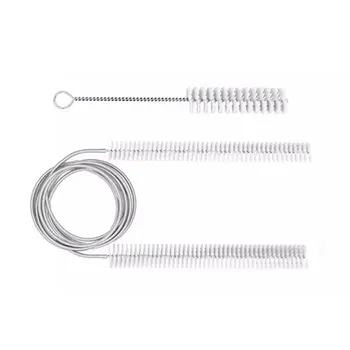 

2 Pcs CPAP Tube Cleaning Brush Flexible Stainless Handy Brush (7 Inches) for Standard 22mm Diameter Tubing Respirator pipe brush