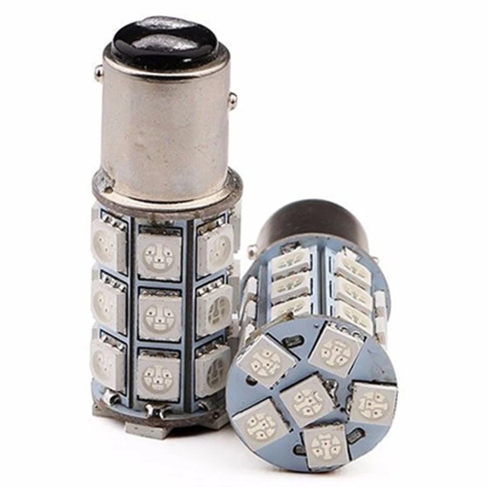 2 Lampadine LED 1156 BA15S Blu 12V - Per Luci Interna Auto, Camper E Indicatori - Foto 6