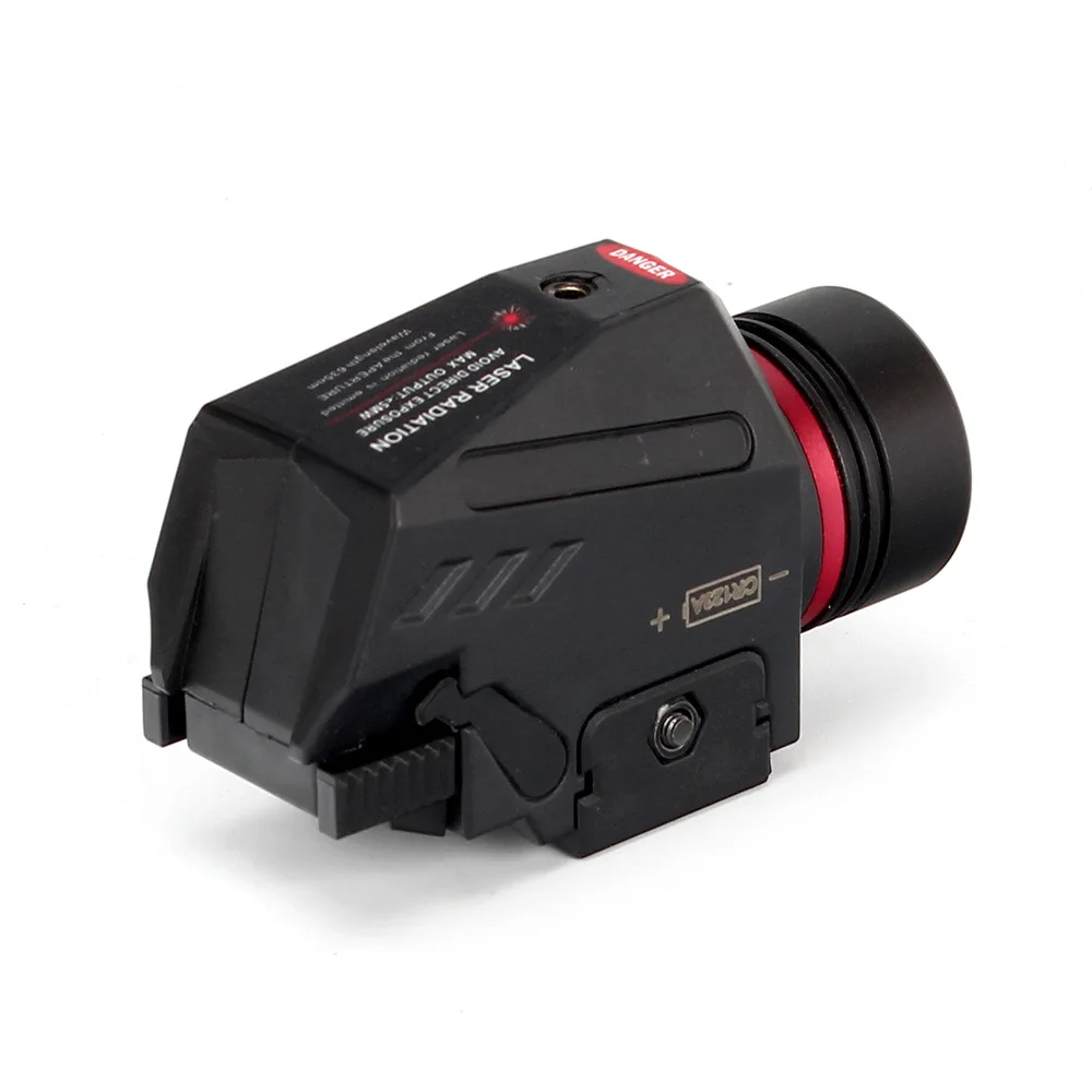 Tactical LED Weapon Gen Light Flashlight Red Dot Laser Sight Military Airsoft Pistol Gun Light for 20mm Rail Mini Pistol Gen-3