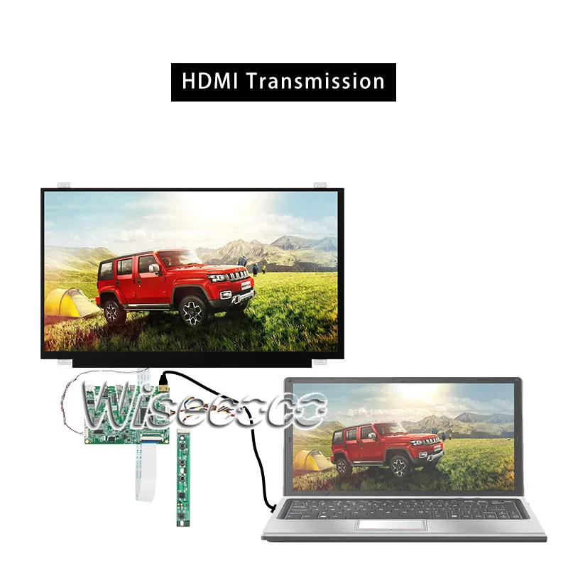 Wisecoco 15,6 дюймов 1920x1080 FHD ips ЖК-экран сенсорный дисплей HDMI EDP 40 Pin type C привод плата HDR динамик Earpho мобильный телефон