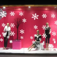 Snowflake Electrostatic Sticker Window Christmas Wall Stickers Wallpaper For Children Kids Room Home Bedroom Living Room Decora Snowflake Electrostatic Sticker Window Christmas Wall Stickers Wallpaper For Children Kids Room Home Bedroom Living Room Decora