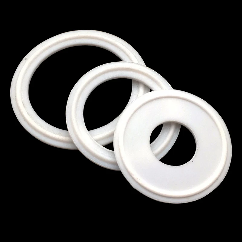 

PTFE Teflon Sealing Strip Gasket Ring Washer For Homebrew Fit 1/2" 3/4" 1" 1.5" 2" 2.5" 3" 3.5" 4" Sanitary Tri Clamp Ferrule