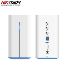 Hikvision hikstorage nas rede de compartilhamento de nuvem privada anexado servidor de armazenamento para suporte doméstico hdd/ssd 2.5 polegada h90
