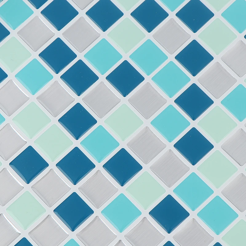 DIY Kitchen Bathroom wall Vinyl Self Adhesive Mosaic Tile Wall decal Sticker