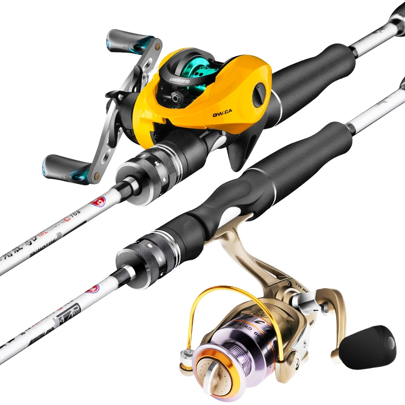 Ml Ulカーボン伸縮式釣り竿 1 68m 1 8m 1 98m ホイール付きスピニングキャスティングおよびオルタ用 釣り竿 Aliexpress