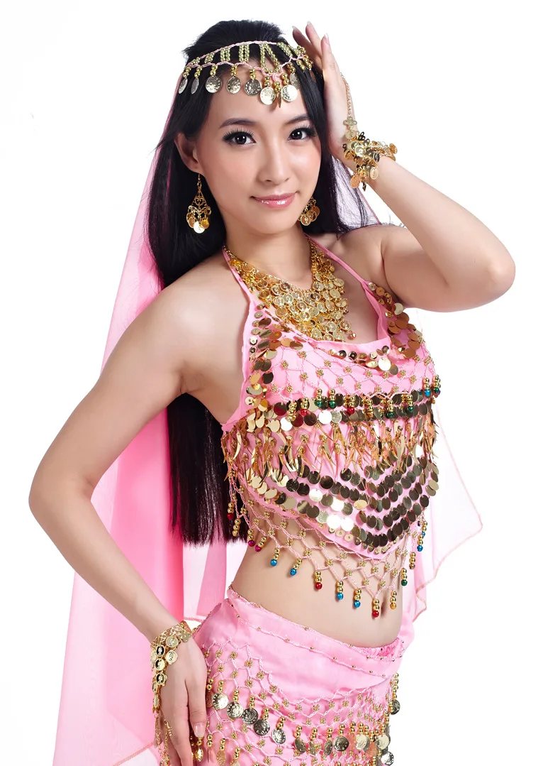 Belly Dance Set Belly Dance Indian Dance Performance Costume 12 Colors