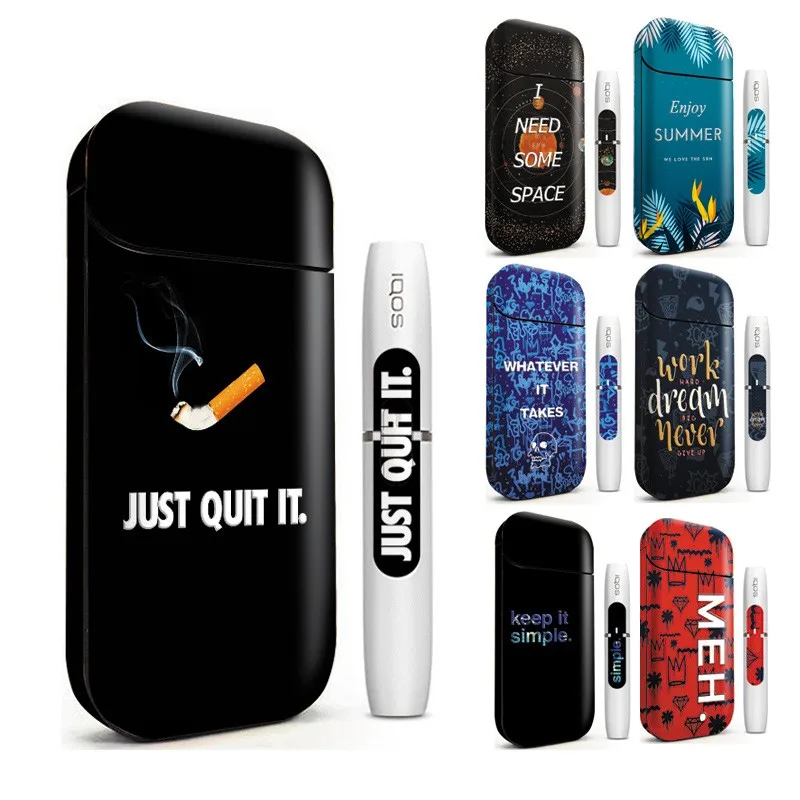 Новинка 2019 модная наклейка на кожу универсальная электронная сигарета из ПВХ для
