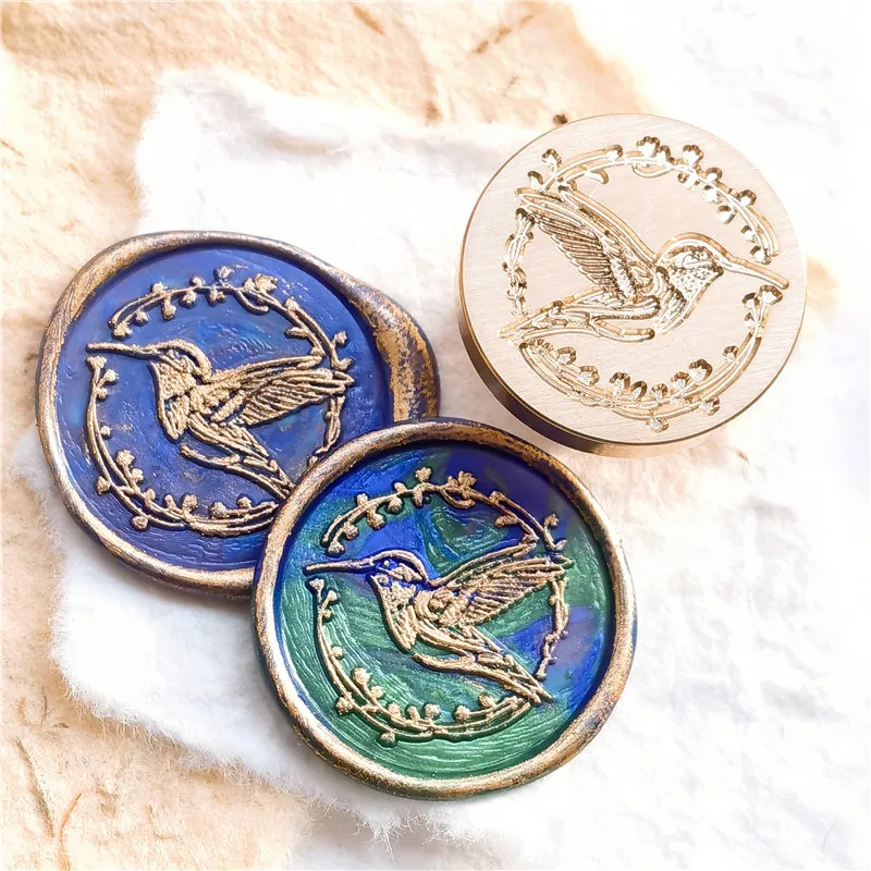 Animal Hummingbird wax seal stamp for Cards Envelopes Wedding Invitations Gift Packaging wax seal stamp,wax seal stamp set