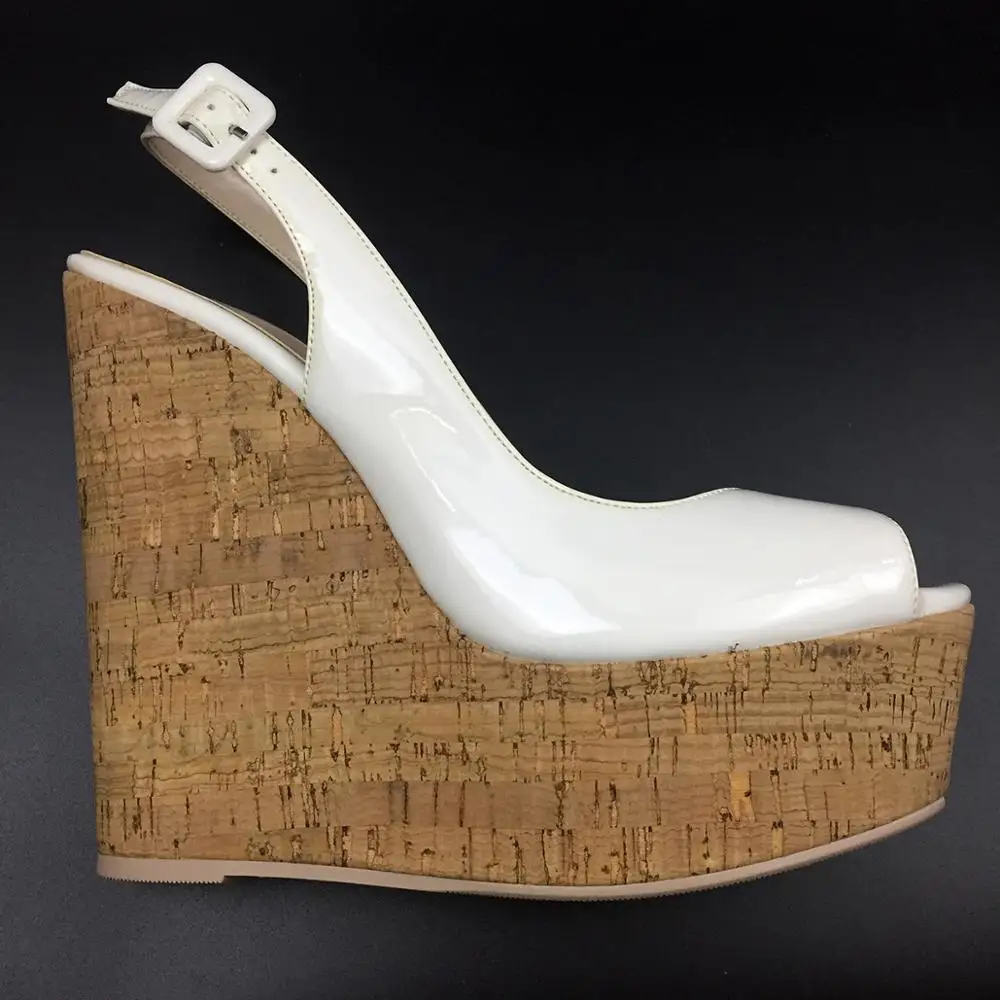 slingback wedge shoes