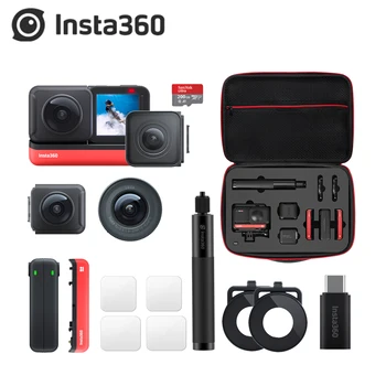 

Insta360 ONE R Action Camera 5.7K 360 4K wide angle video camera invisible Selfie Stick Case bag insta 360 one r Accessories