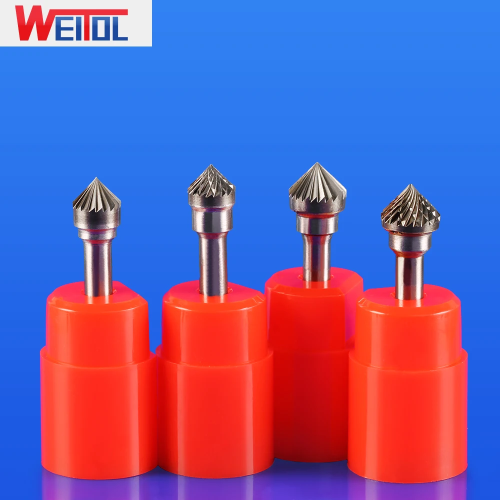 WeiTol K single cut/ double cut tungsten карбидные роторные заусенцы Шлифовальная головка из