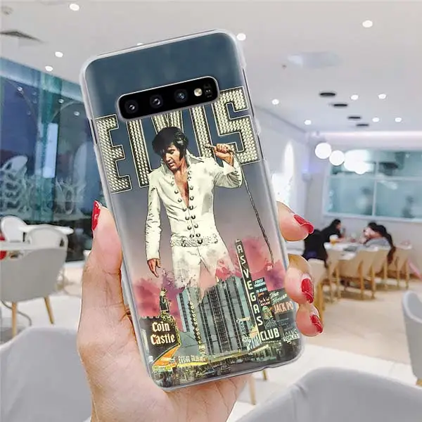 H02 Чехлы для телефонов Elvis Presleys для samsung Galaxy S10e S10 Note 10 Plus S8 S9 Plus 9 8 S6 S7 Edge жесткий чехол - Цвет: H02