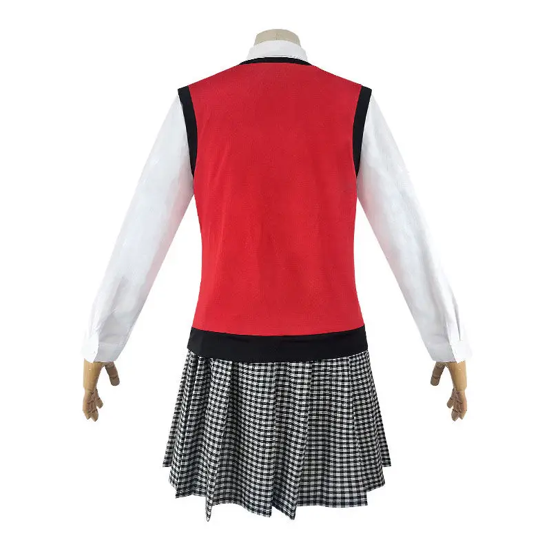 Ikishima midari Cosplay Costume Kakegurui Compulsive Gambler Girl Wigs and Accessories JK Uniform Schoolgirl School Suit 0 (5)