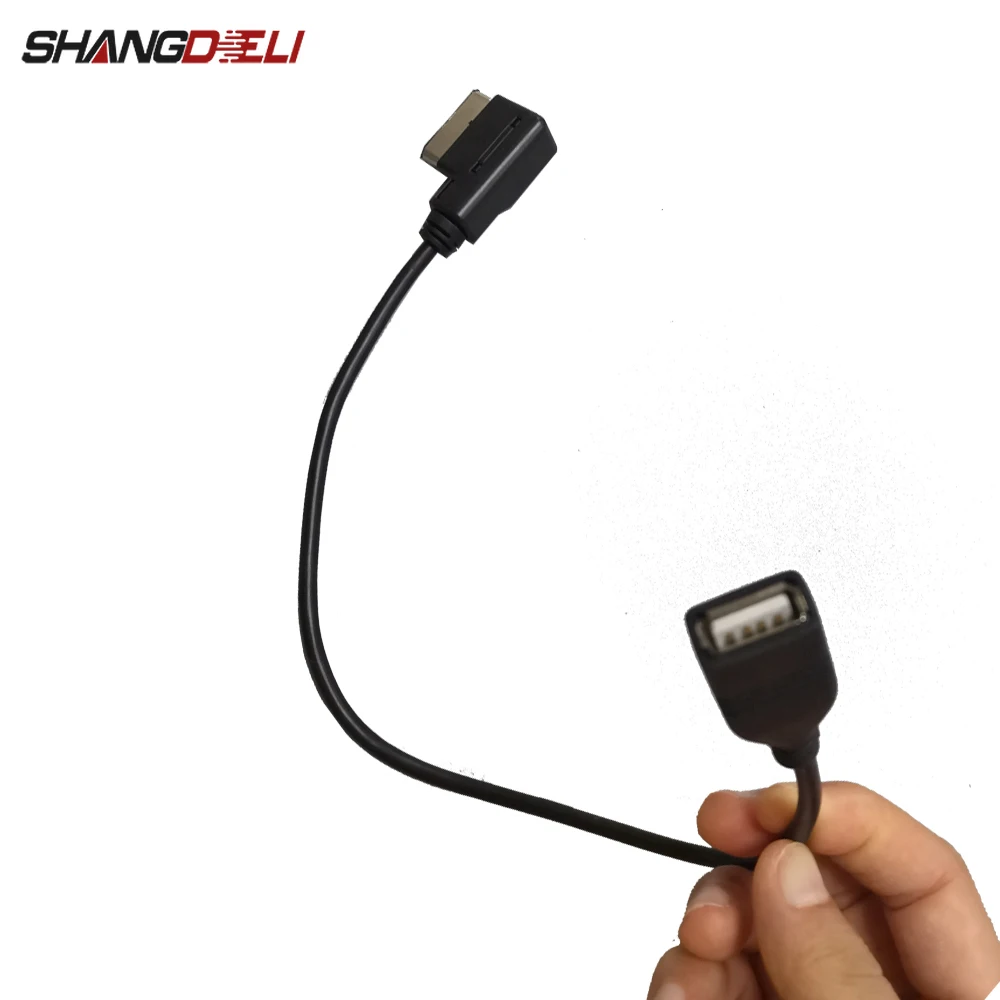 Автомобильный медиа-интерфейс AMI MMI USB AUX кабель музыкальный адаптер для Audi A3 8V S3 A4