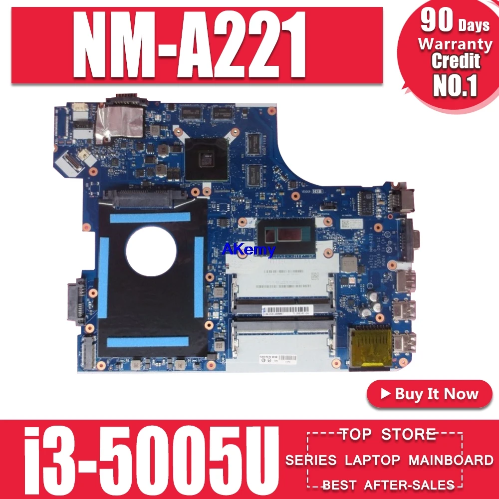 NM-A221 материнская плата для ноутбука lenovo Thinkpad E550, материнская плата I3-5005u, оригинальная материнская плата PM