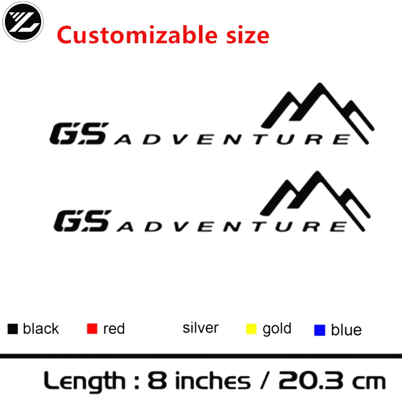 

Motorcycle sticker moto gp body model sticker helmet wind sticker personality Fuel tank sticker for bmw GS Adventure R1200 F800