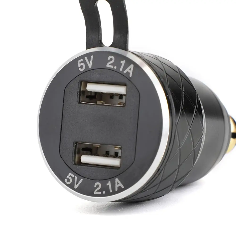 Artudatech EU Plug зарядное usb-устройство для мотоцикла водонепроницаемое со светодиодным цифровым вольтметр