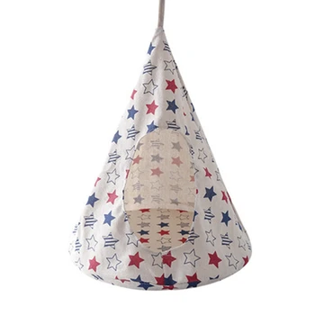 

Pet Cat Tent Hammock Cat Removable Hanging House Bed Cone Shape Breathable Linen Cage Cover Creative