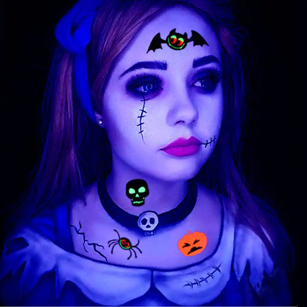 supreme glow in the dark sticker