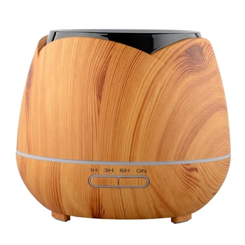 

400Ml Ultrasonic Humidifier Air Aromatherapy Diffuser For Home And Room Aroma Essential Oil Diffuser Eu Plug