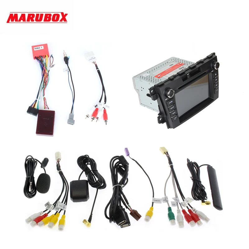 Marubox 7A709PX5 DSP, автомобильный мультимедийный плеер для Мазда CX-7 2006 Bose, Головное устройство, 64 ГБ Android 9.0