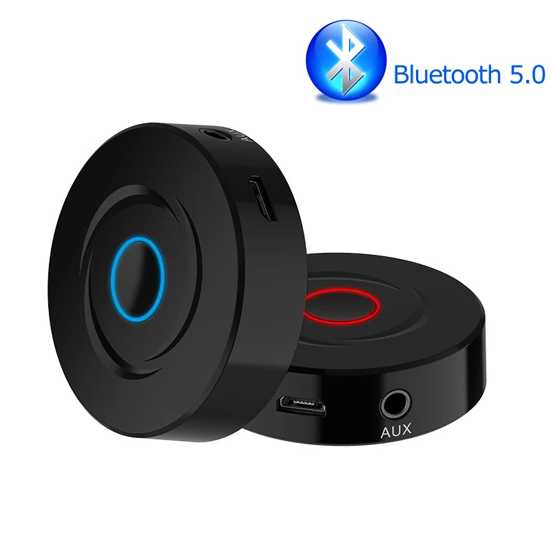 2 в 1 автомобильный беспроводной Bluetooth аудио приемник адаптер для ТВ динамика и т. Д. Bluetooth 5,0 приемник передатчик 3,5 мм разъем AUX Стерео