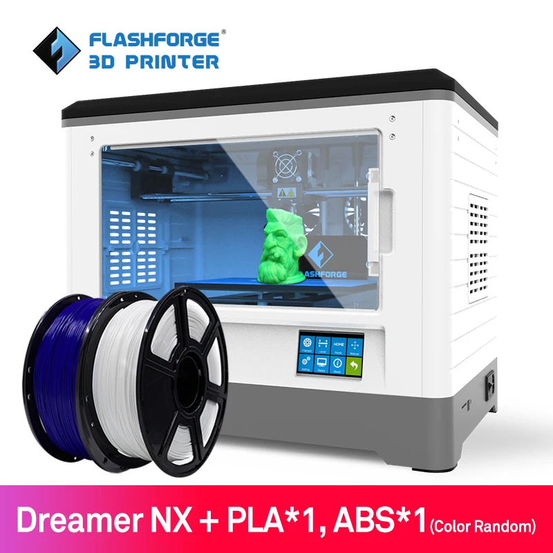 Flashforge Dreamer NX 2,0 Принтер 3D экономичная версия один экструдер с 1 катушкой - Цвет: Dreamer NX 2 PLA