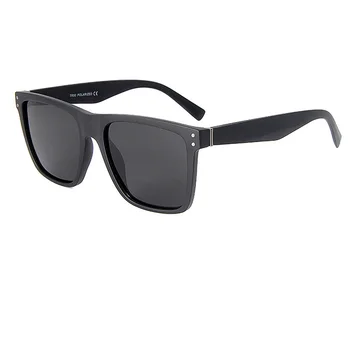 

Vintage square sunglasses men high quality TR90 frame polarized driving sun glasses gafas de sol hombre